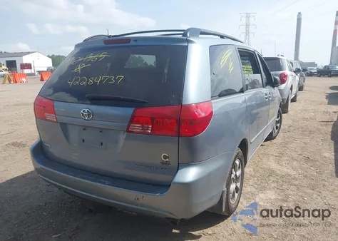 2004 Toyota Sienna Le z USA, uszkodzony, nr VIN 5TDZA23C24S004365